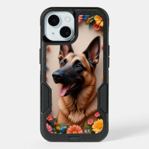 🐕 Majestic German Shepherd Elegance Pet Lover 📱 iPhone 15 Case