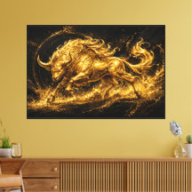 Majestic Golden Bull Wealth and Success