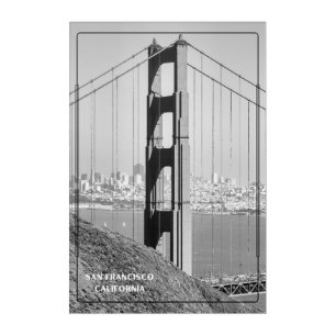 Majestic Golden Gate Bridge Acrylic Print