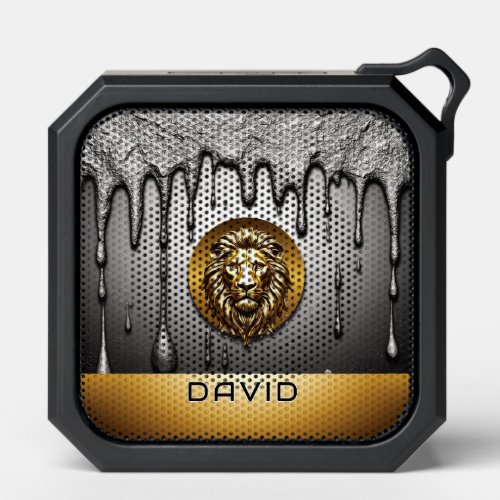 Majestic Golden Lion Wildlife Symbol 女 Bluetooth Speaker