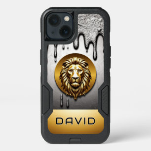 Majestic Golden Lion Wildlife Symbol 🦁 iPhone 13 Case