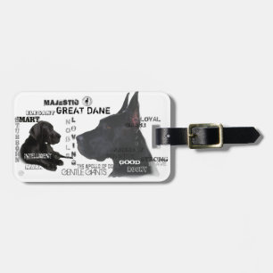 Majestic Great Danes Luggage Tag