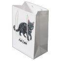 Majestic Grey Tabby Cat with Green Eyes Illustrati