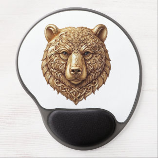 Majestic Grizzly Bear Mouse Pad, Regal Wildlife De Gel Mouse Pad