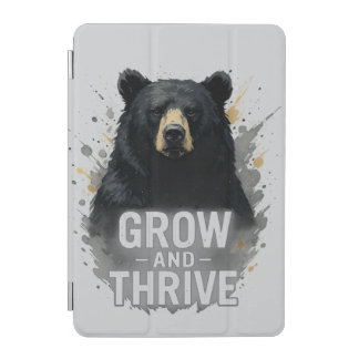 Majestic Growth Black Bear Art   iPad Mini Cover