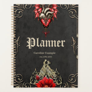 Majestic heart, a Gothic Romance Planner