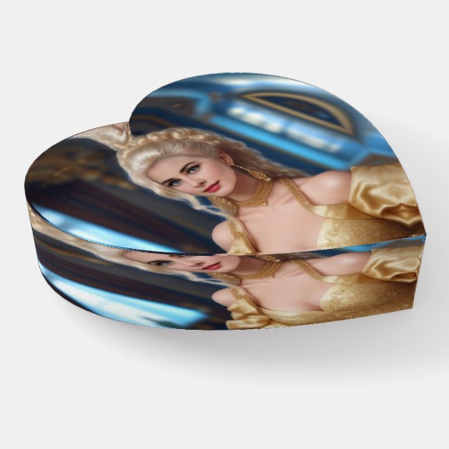 Majestic Heritage Sovereignty Paperweight (Angled)