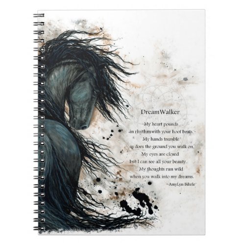 Majestic Horse by Bihrle 65 x 875 Notebook