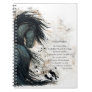 Majestic Horse by Bihrle 6.5 x 8.75" Notebook