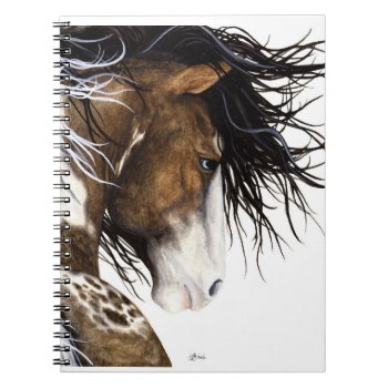 Majestic Horse By Bihrle 6.5 X 8.75" Notebook by AmyLynBihrle at Zazzle