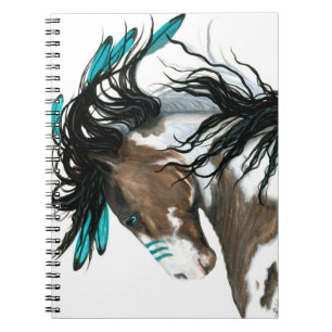 Majestic Horse by Bihrle 6.5 x 8.75" Notebook