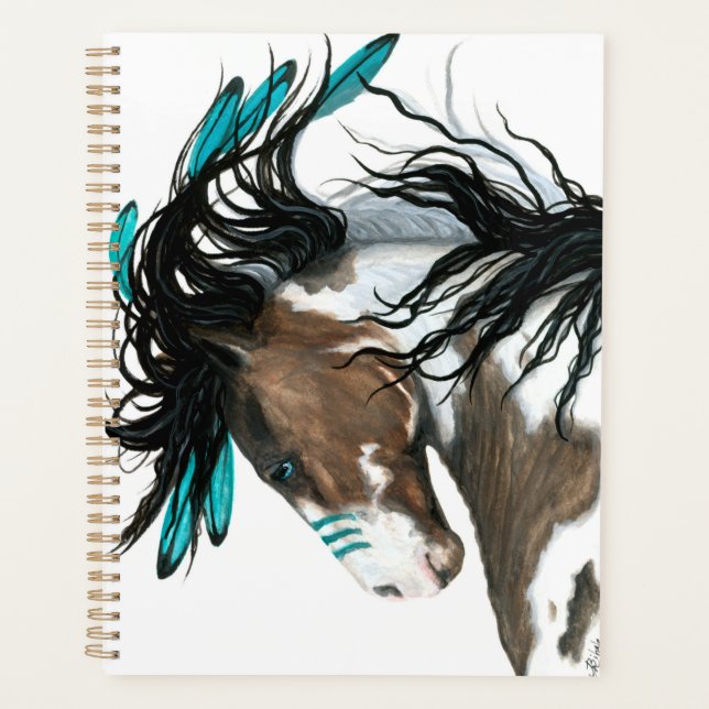 Majestic Horse by Bihrle 8.5 x 11" Planner (Front)
