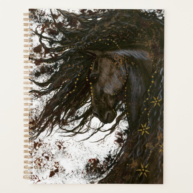 Majestic Horse by Bihrle 8.5 x 11" Planner (Front)