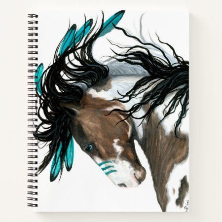 Majestic Horse By Bihrle 8.5 X 11" Spiral Notebook
