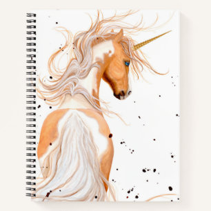 Majestic Horse by Bihrle 8.5 x 11" Spiral Notebook