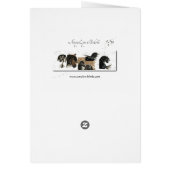 Majestic Horse by BiHrLe Card (Back)