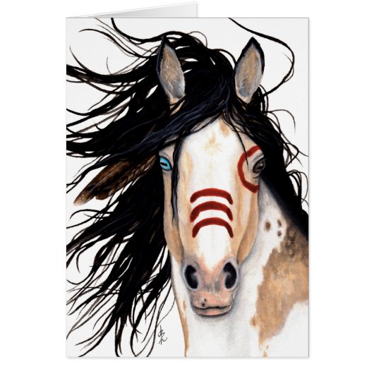 Majestic Horse by BiHrLe Card (Front)