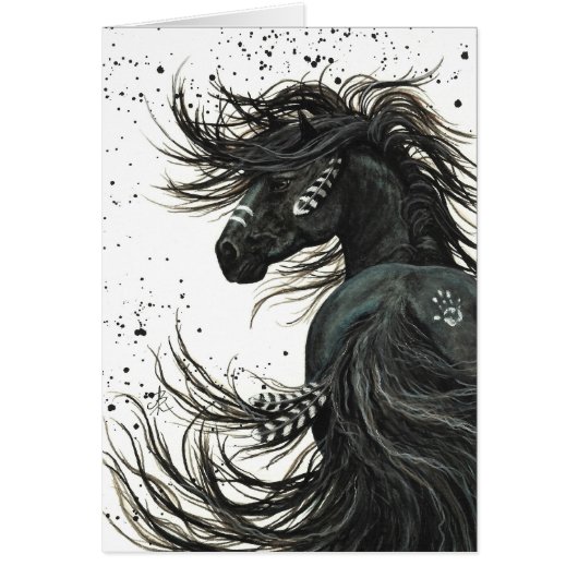 Majestic Horse by BihrLe Card (Front)