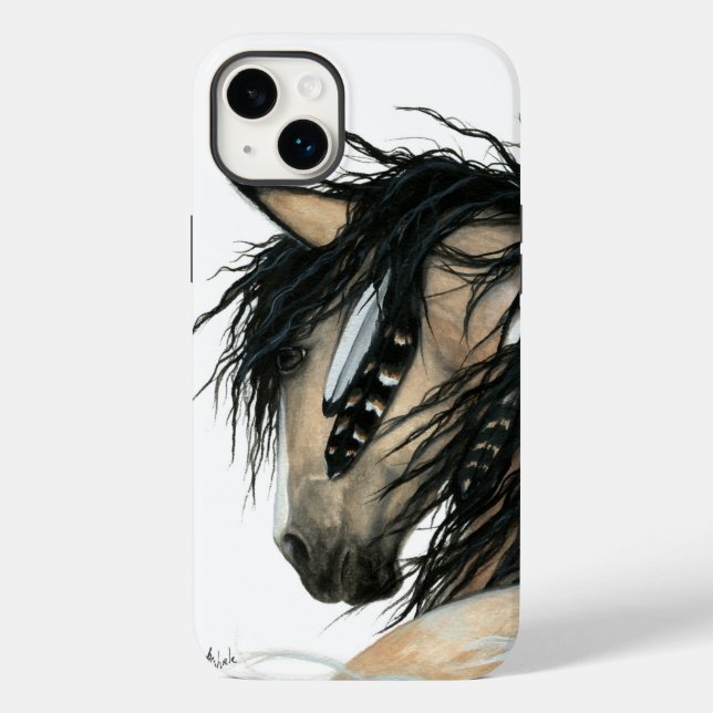 Majestic Horse by Bihrle iPhone Case (Back)