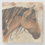 Majestic Horse By Bihrle Stone Coaster at Zazzle