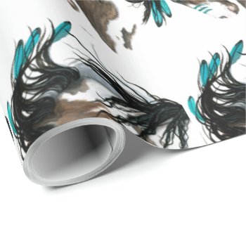 Majestic Horse By Bihrle Wrapping Paper by AmyLynBihrle at Zazzle
