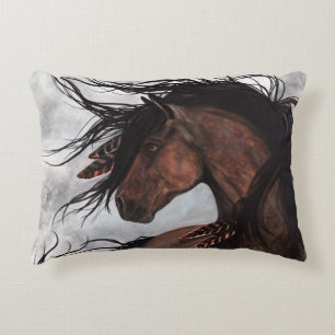 Majestic Horse Pillows Home Decor by Bihrle