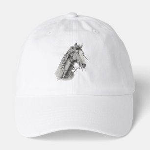 Majestic Horse Portrait Baseball Hat - Artistic