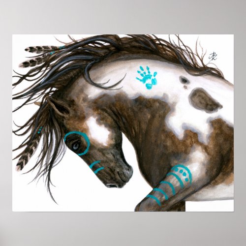 Majestic Horse Poster Art by Bihrle