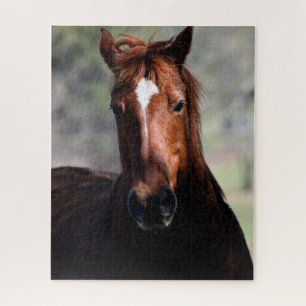Majestic horse profile jigsaw puzzle