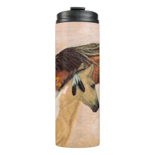 Majestic Horses  by Bihrle Thermal Tumbler