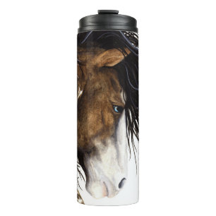 Majestic Horses by Bihrle Thermal Tumbler