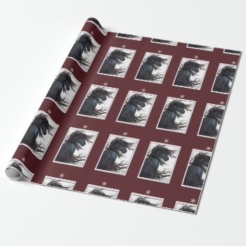 Majestic Horses Christmas Wrap By Bihrle Wrapping Paper by AmyLynBihrle at Zazzle