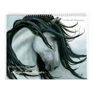 Majestic Horses I By Bihrle Calendar