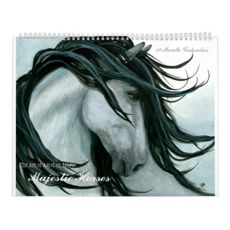 Majestic Horses I By Bihrle Calendar