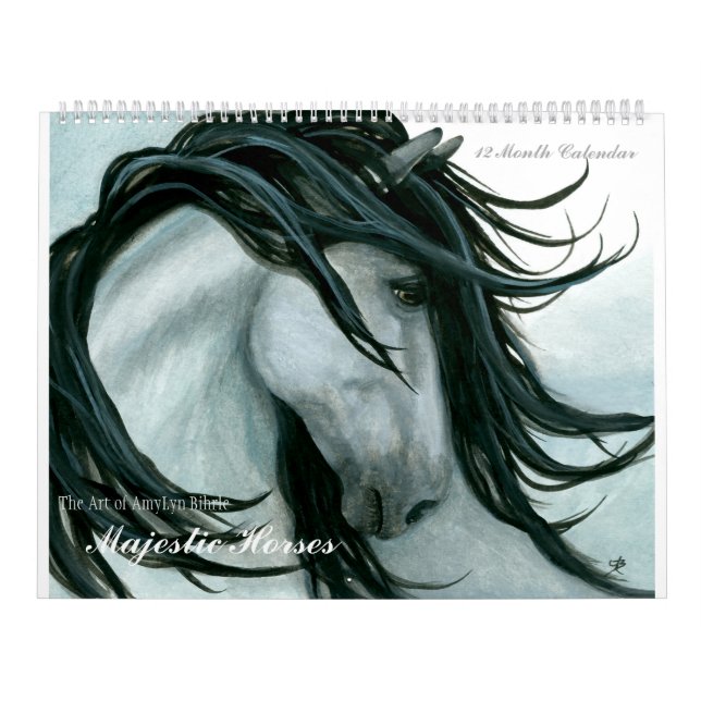 Majestic Horses I By Bihrle Calendar (Cover)