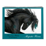 Majestic Horses Iii Calendar By Bihrle at Zazzle