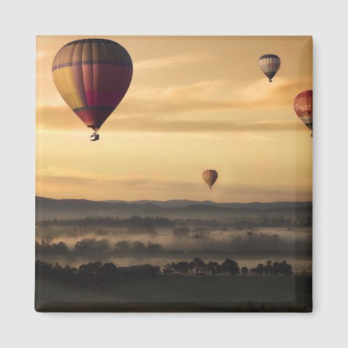 Majestic Hot Air Balloons Magnet