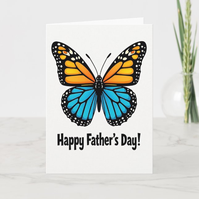 Majestic Insect Fathers Day Card (Front)