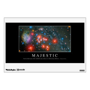 Majestic: Inspirational Quote Wall Sticker