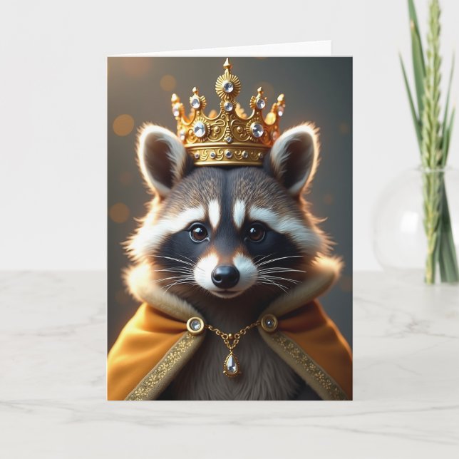Majestic Jeweled Creature Card (Front)