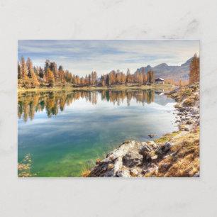 Majestic Lago Fedèra in Cortina d'Ampezzo Italy Po Postcard