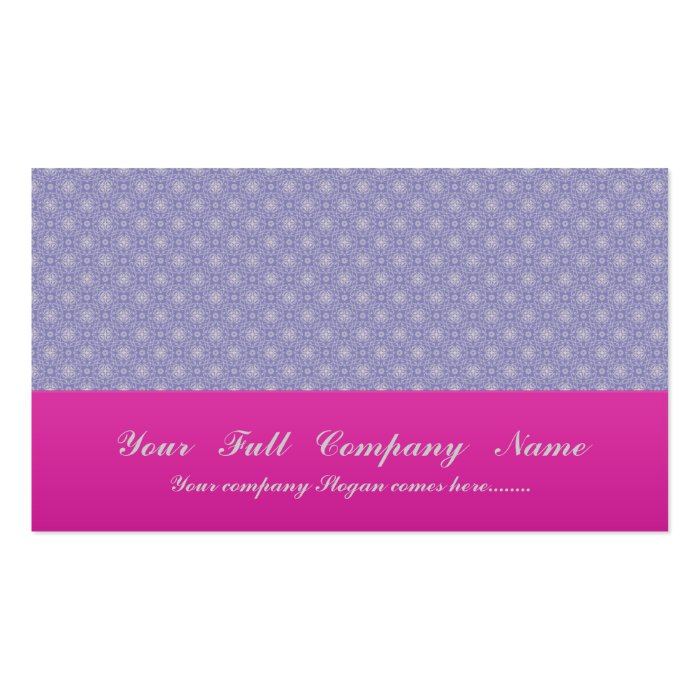 Majestic light purple flowers on purple background business card