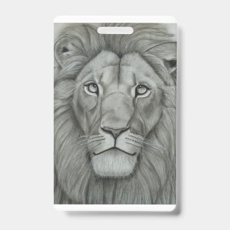 Majestic Lion Badge