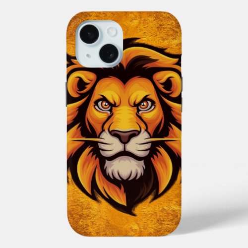 Majestic Lion iPhone 15 Case