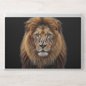 Majestic Lion Face with Blue Eyes | Wildlife Anima HP Laptop Skin