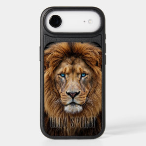 Majestic Lion Face with Blue Eyes | Wildlife Anima iPhone 17 Air Case