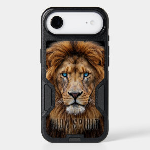 Majestic Lion Face with Blue Eyes | Wildlife Anima iPhone 17 Air Case
