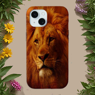 Majestic Lion Fierce Phone Case Design
