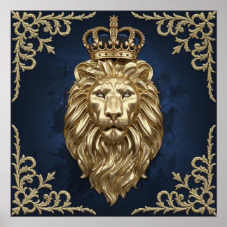 Majestic lion holder