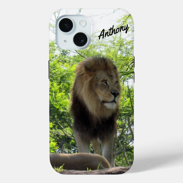 Majestic Lion IPhone Case (Back)